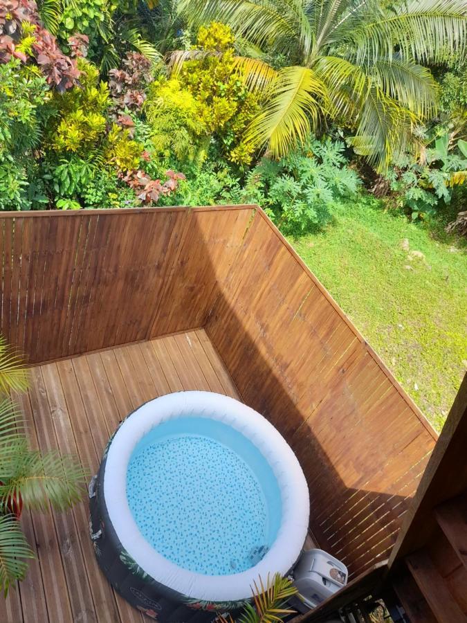 Charmant Chalet Avec Jacuzzi, L'Ile O Vert Saint-Philippe Luaran gambar